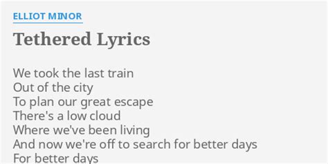 tethered lyrics